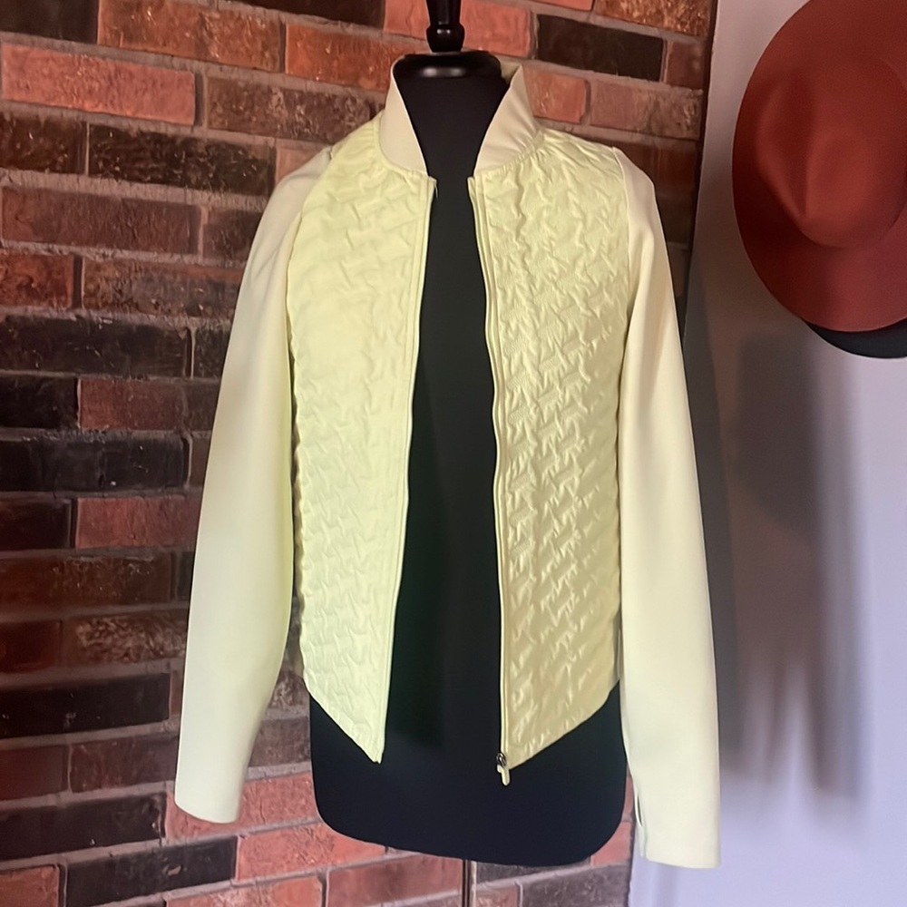 Lime Green Track Jacket S‎
